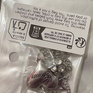 Silver Heart Charm Bracelet